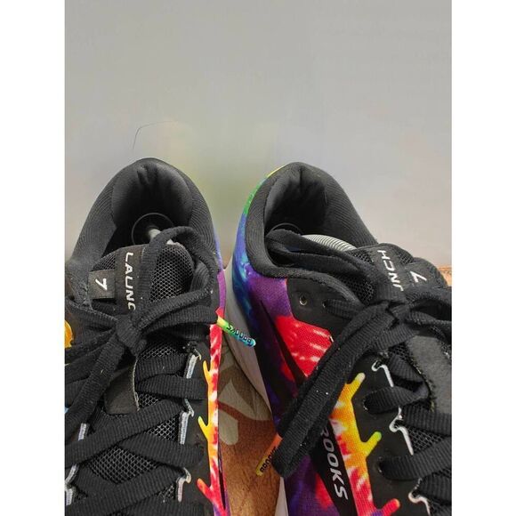 Brooks Launch 7 Tie Dye Rock n Roll Edition Men's Running Shoes Size 12.5 - Picture 4 of 9